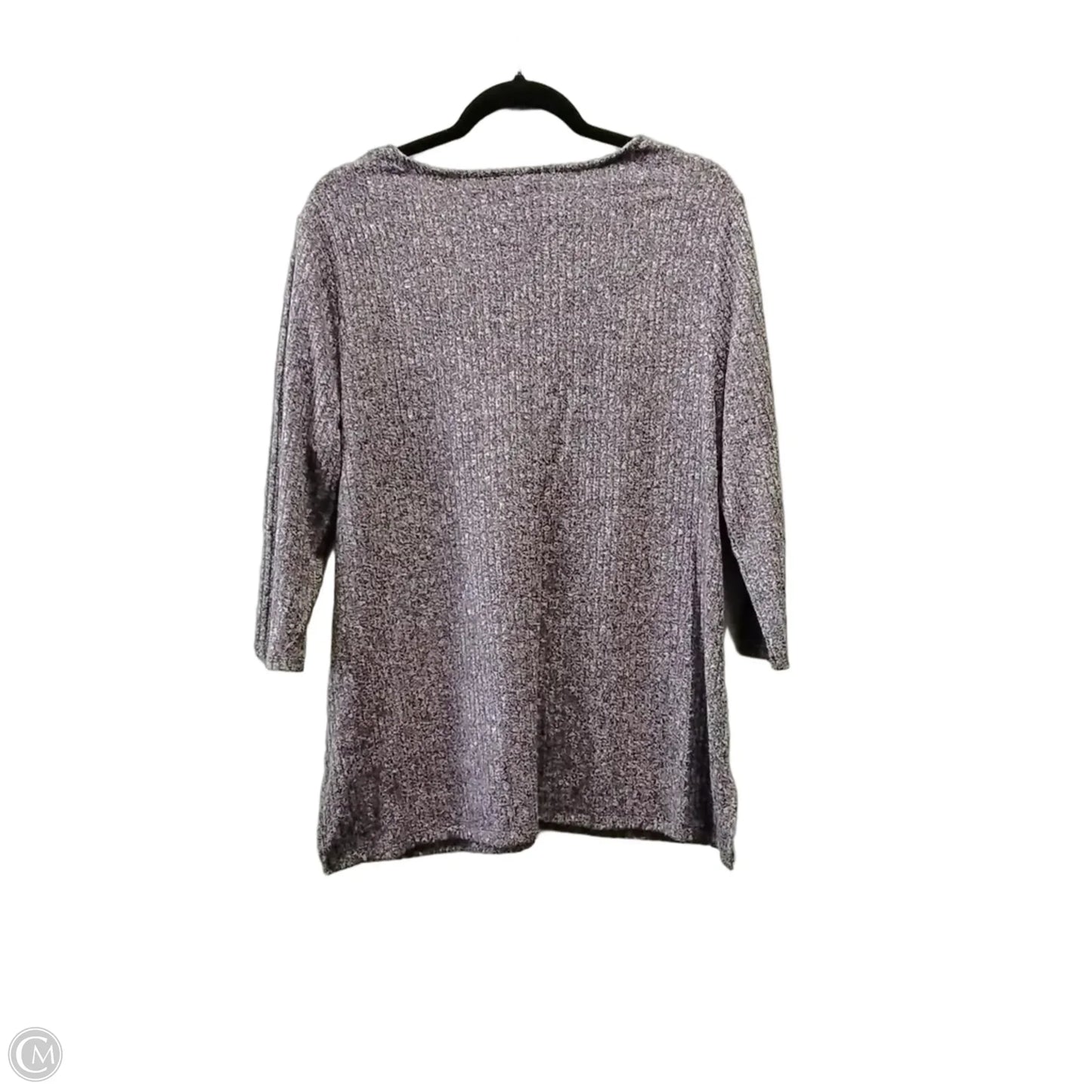 Sweater By Chicos In Purple, Size: L