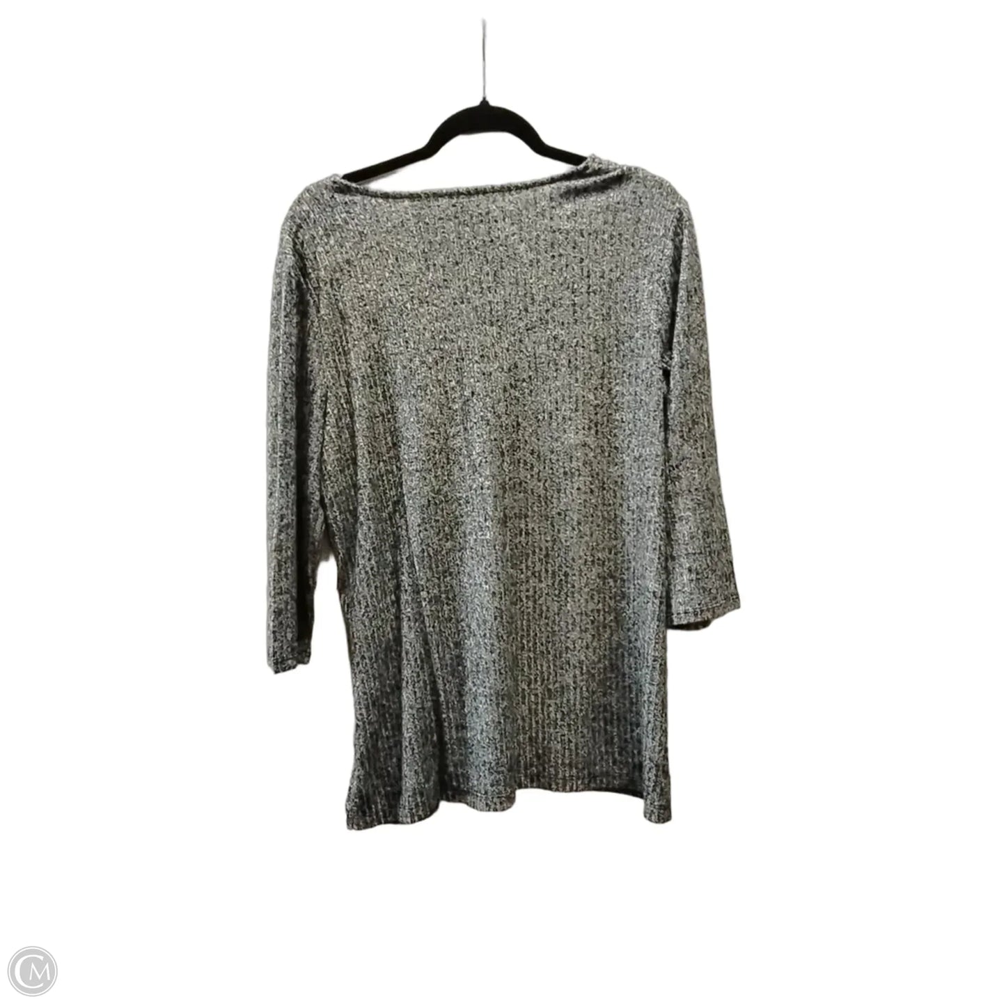 Sweater By Chicos In Grey, Size: Xl