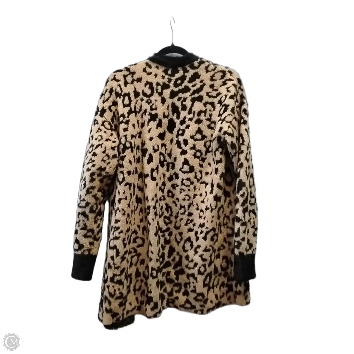 Sweater Cardigan By 1.state In Leopard Print, Size: M