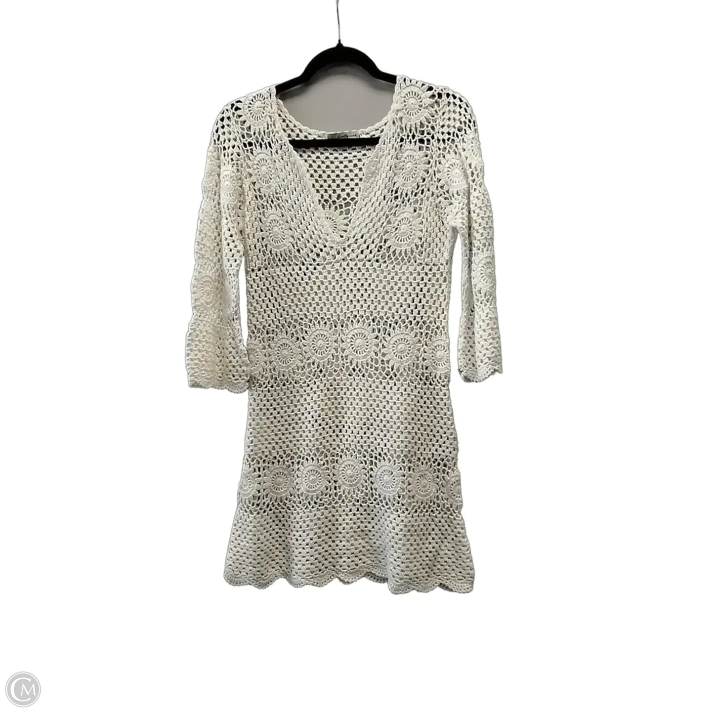 Sweater By Twenty One In Cream, Size: L