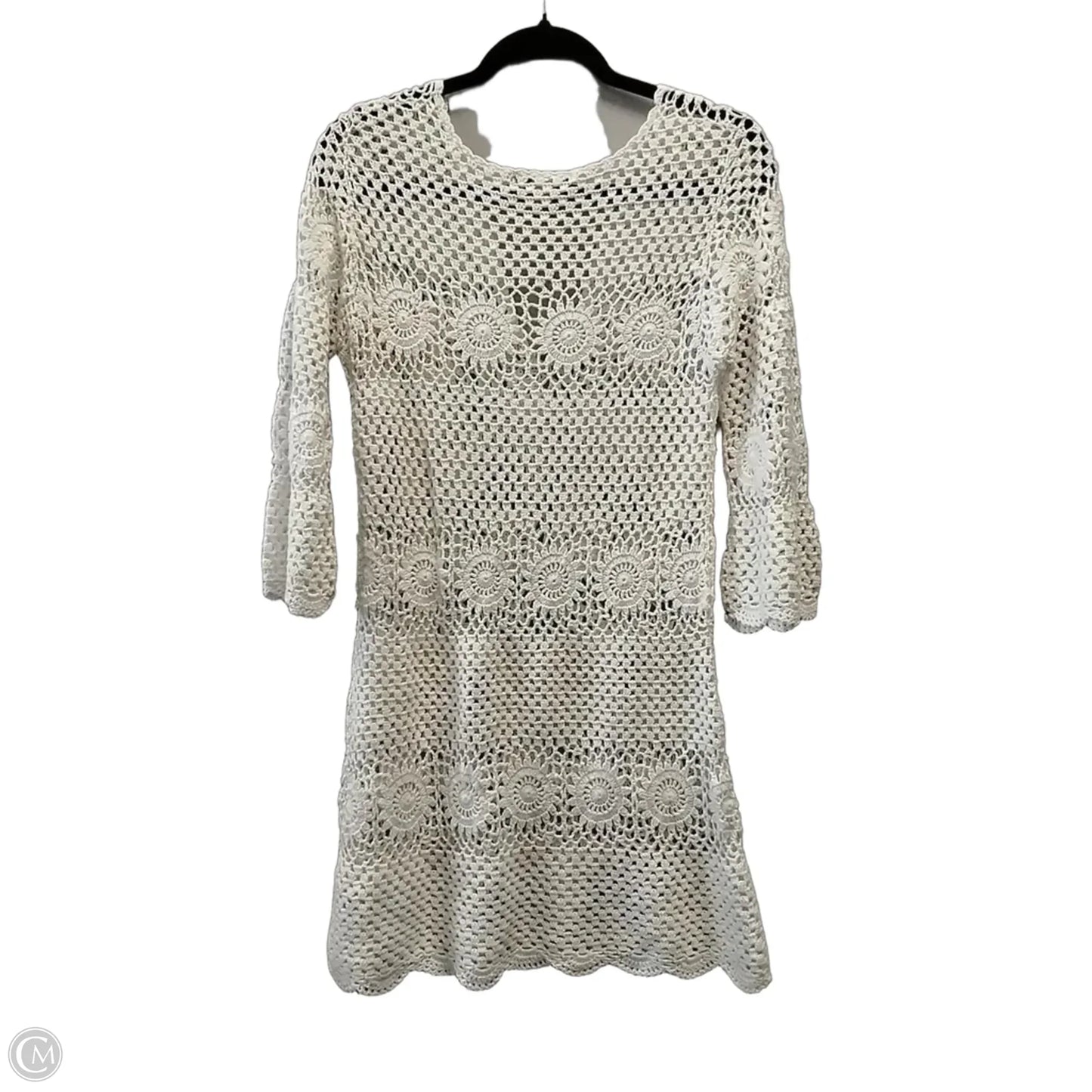 Sweater By Twenty One In Cream, Size: L