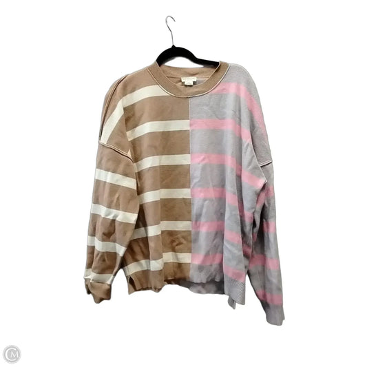 Sweater By Chicsoul In Multi-colored, Size: 2x