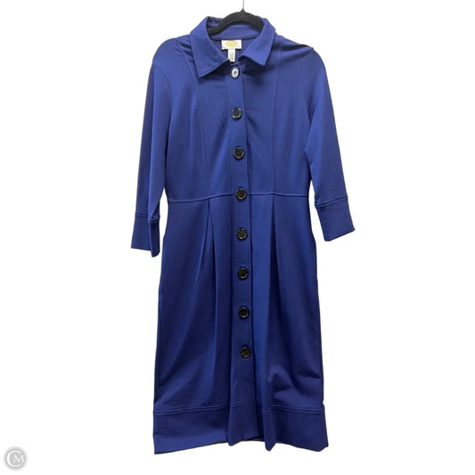 Dress Casual Maxi By Talbots In Blue, Size: 8