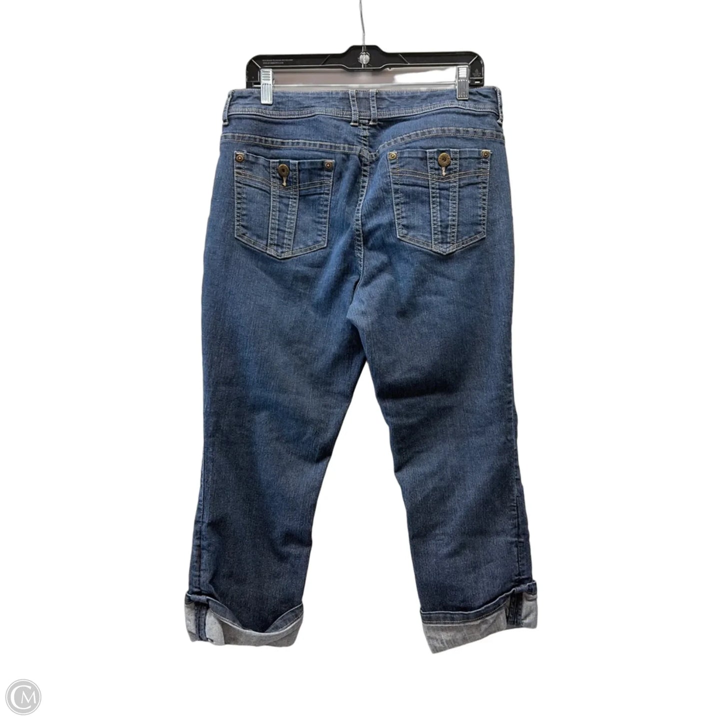 Jeans Cropped By Chicos In Blue, Size: 10