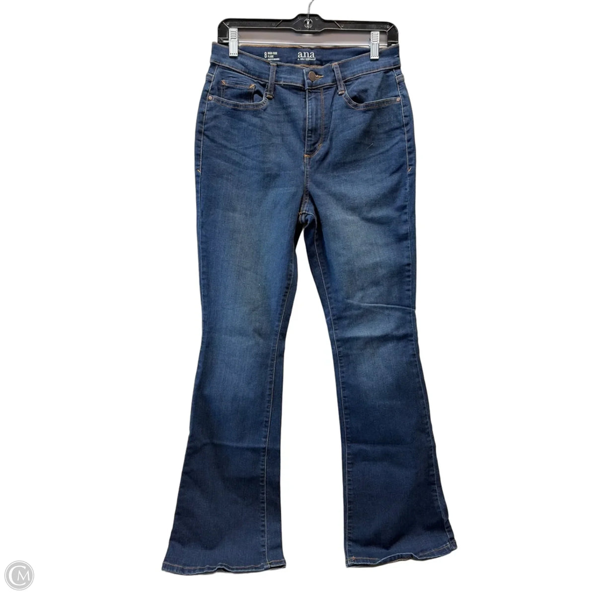 Jeans Flared By Ana In Blue, Size: 8
