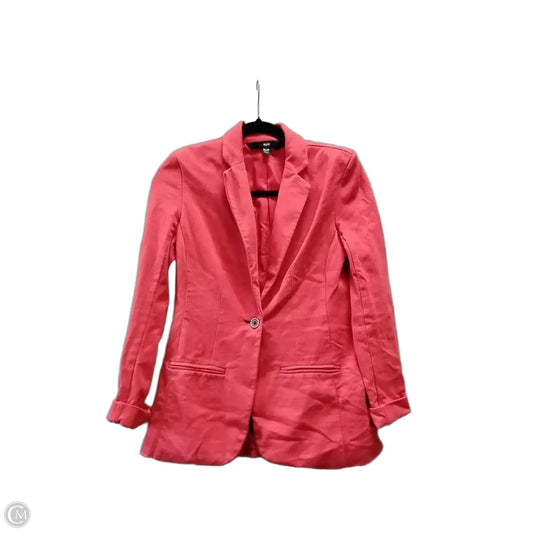 Blazer By Mossimo In Orange, Size: Xs