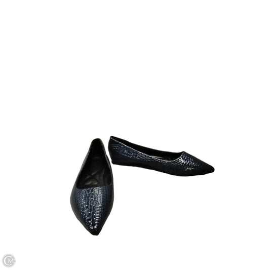Shoes Flats By Clothes Mentor In Blue, Size: 6.5