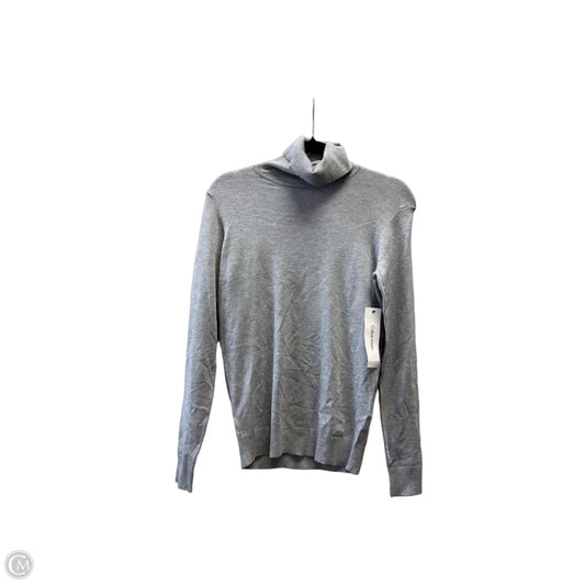 Sweater By Calvin Klein In Grey, Size: S