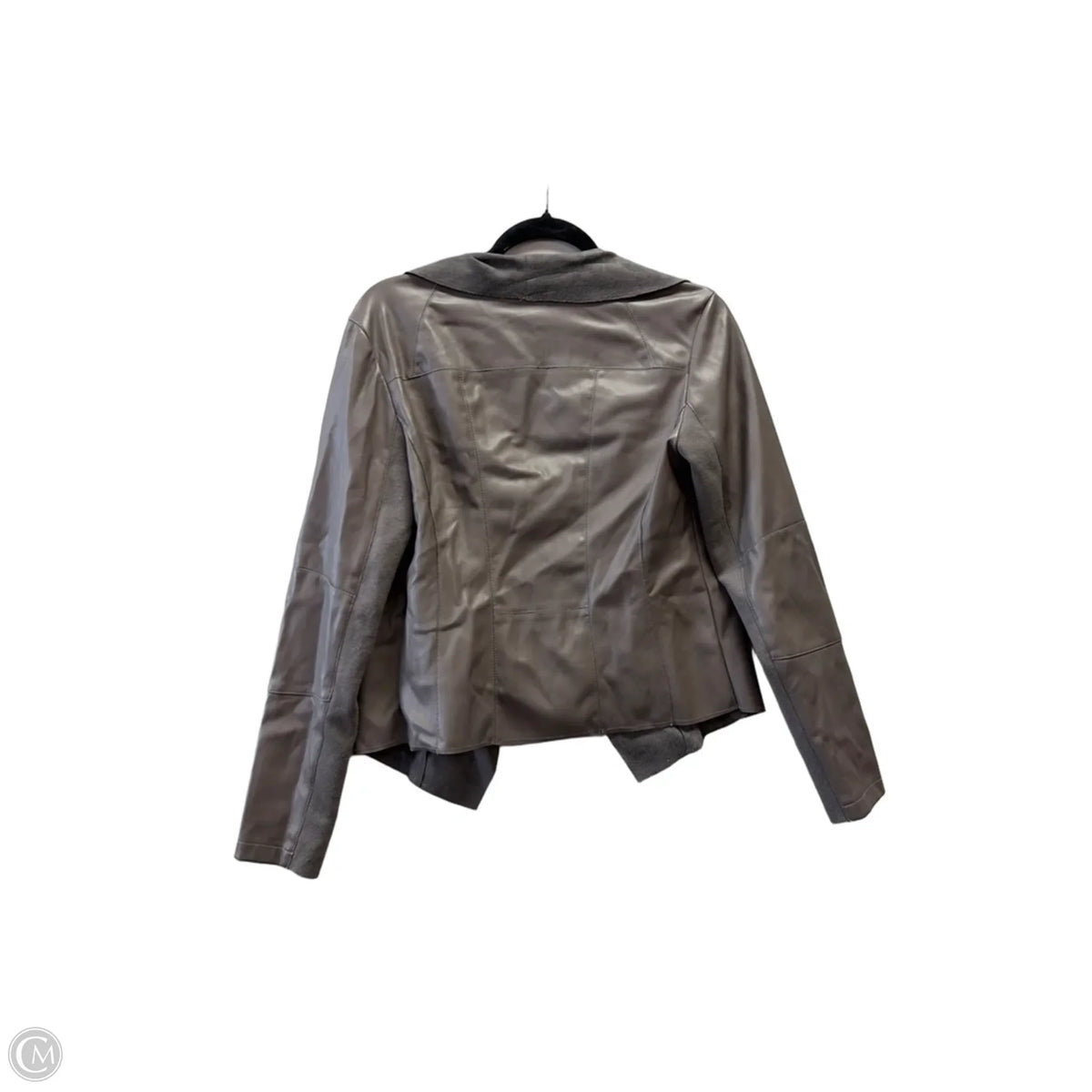 Jacket Other By Joan Vass In Grey, Size: Xs