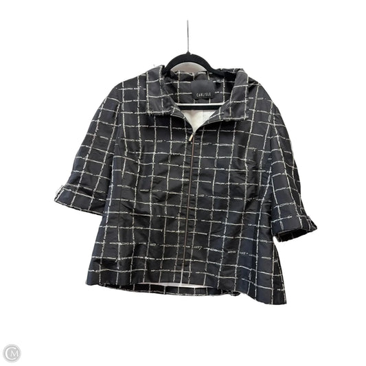 Jacket Other By Carlisle In Black & White, Size: Xl