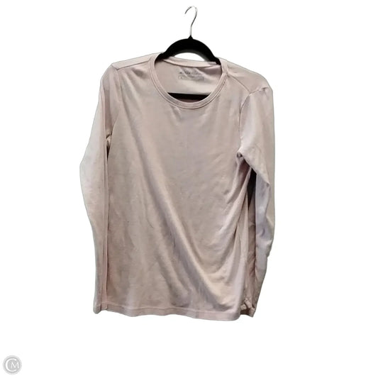 Top Long Sleeve By Eddie Bauer In Pink, Size: L