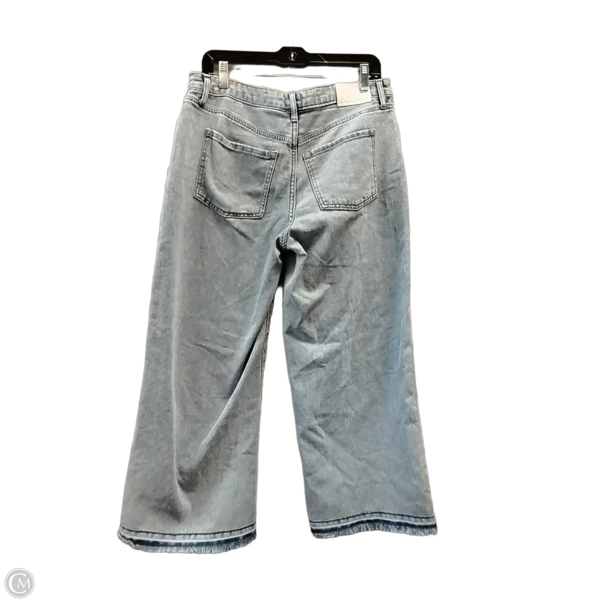 Jeans Wide Leg By Edited In Blue, Size: 6