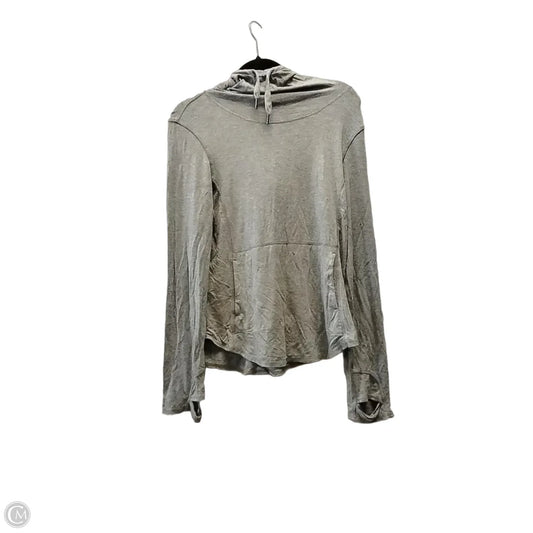 Top Long Sleeve By Charlie Paige In Grey, Size: M