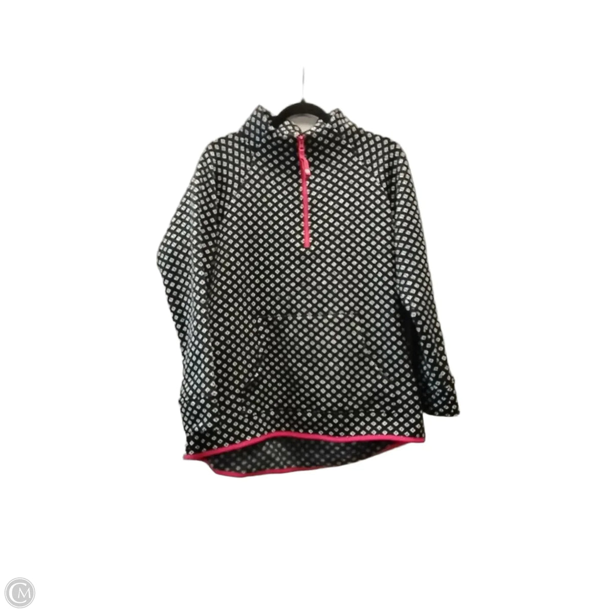 Sweater By Talbots In Black & White, Size: 1x