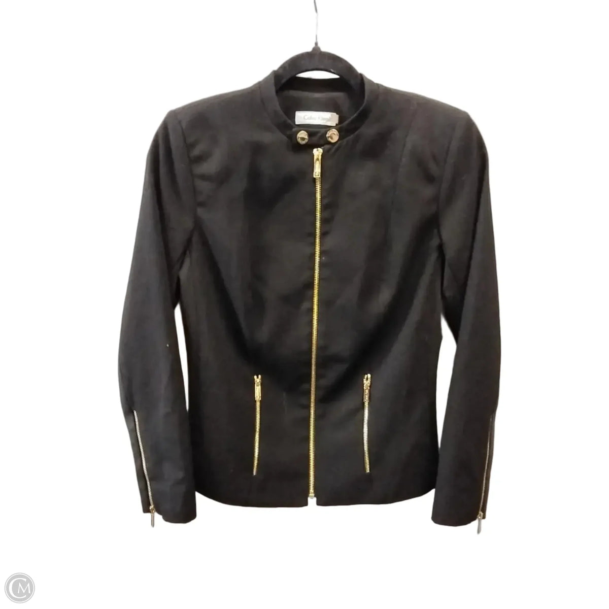 Jacket Other By Calvin Klein In Black, Size: S