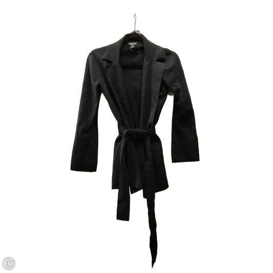 Sweater Cardigan By Ann Taylor In Black, Size: Xs