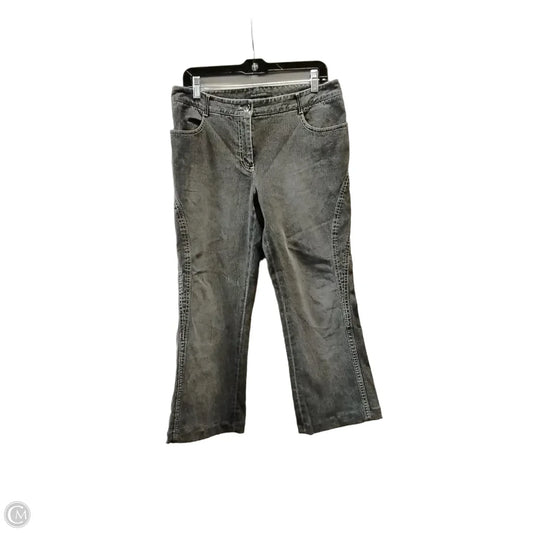 Jeans Flared By Elie Tahari In Black, Size: 4
