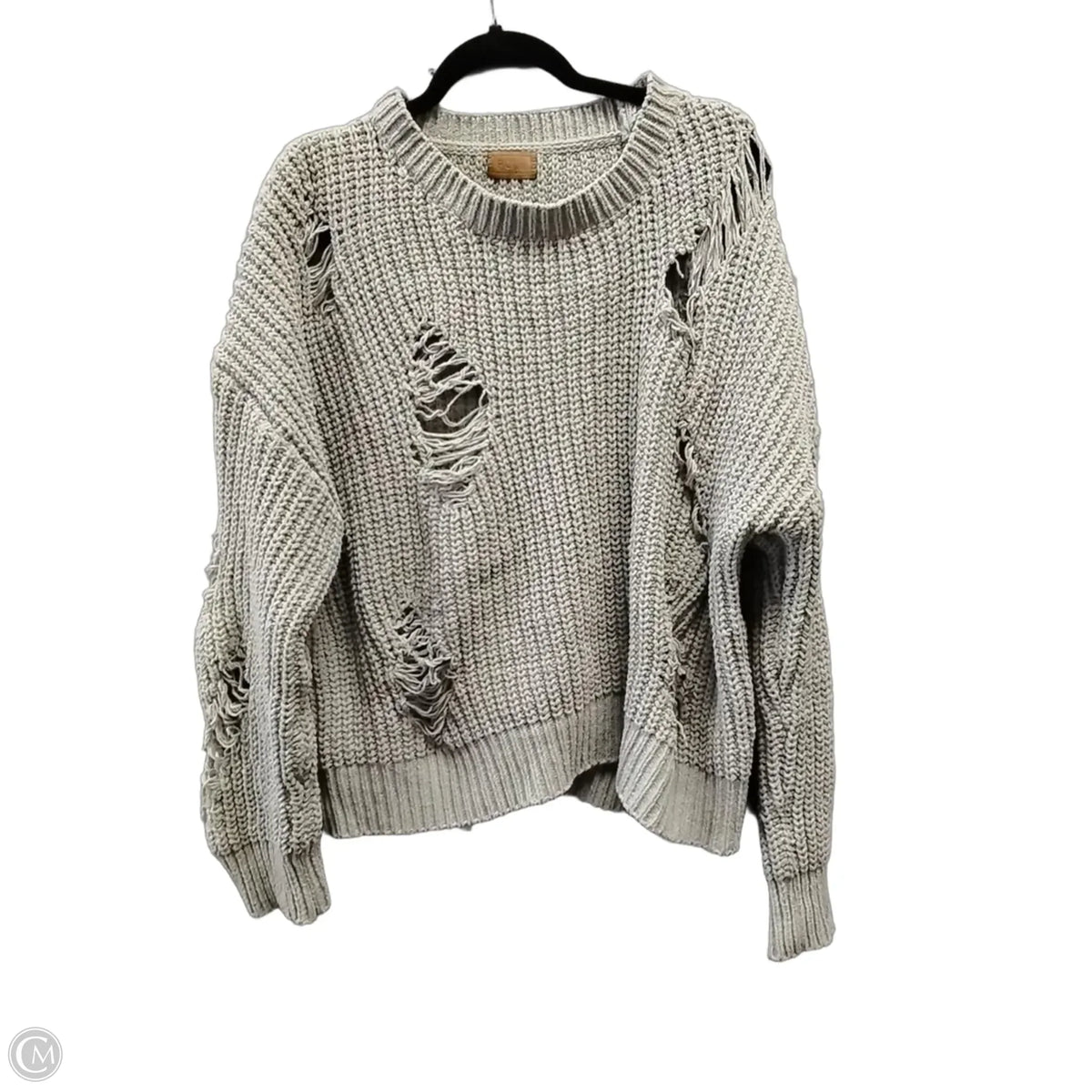 Sweater By Pol In Green, Size: L