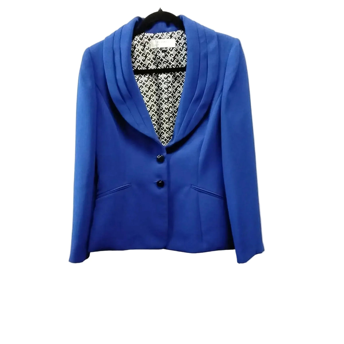 Blazer By Tahari In Blue, Size: S