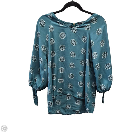 Blouse Long Sleeve By Papermoon In Green, Size: S