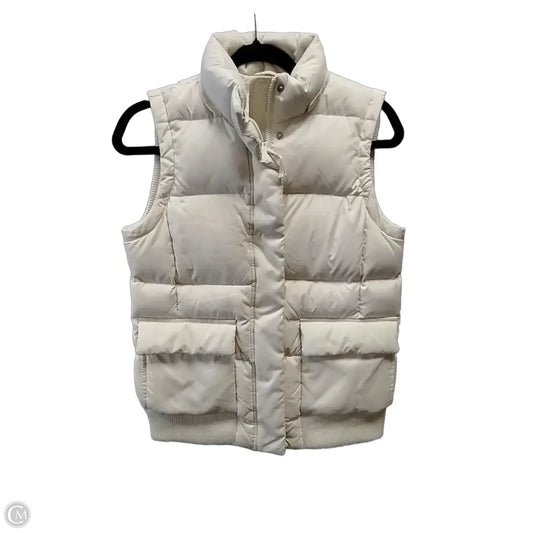 Vest Puffer & Quilted By Gap In Beige, Size: S