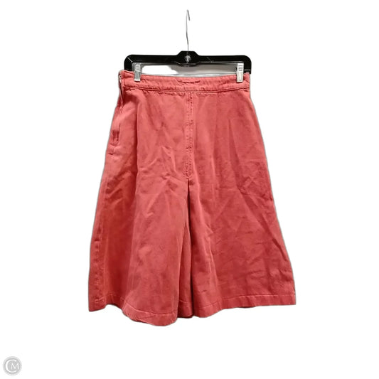 Skirt Maxi By H&m In Orange Denim, Size: 6