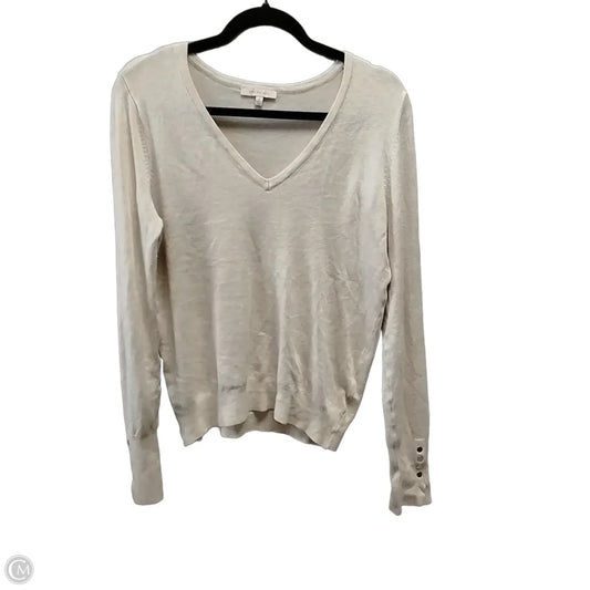 Sweater By Skies Are Blue In Beige, Size: L