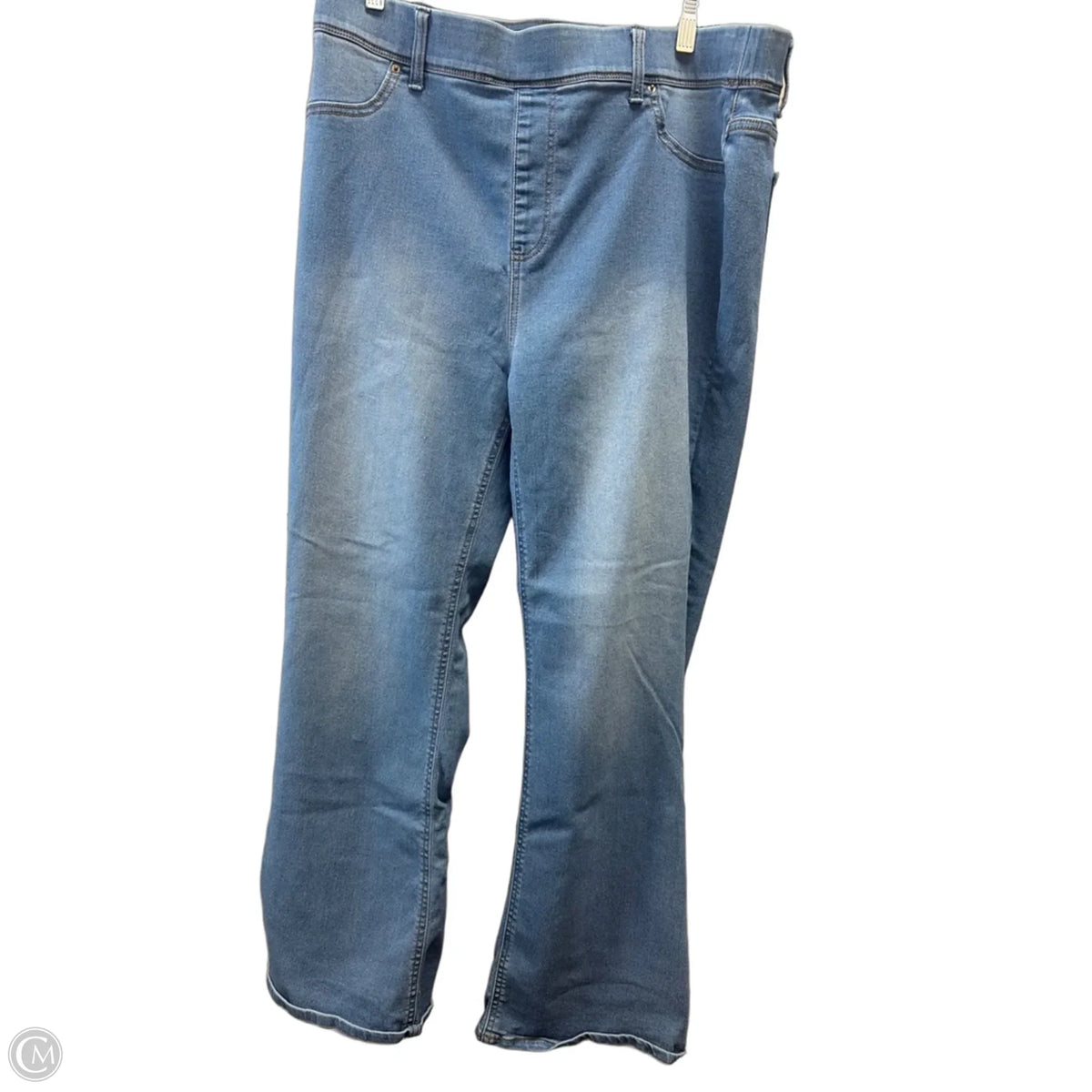 Jeans Straight By Terra & Sky In Blue, Size: 20
