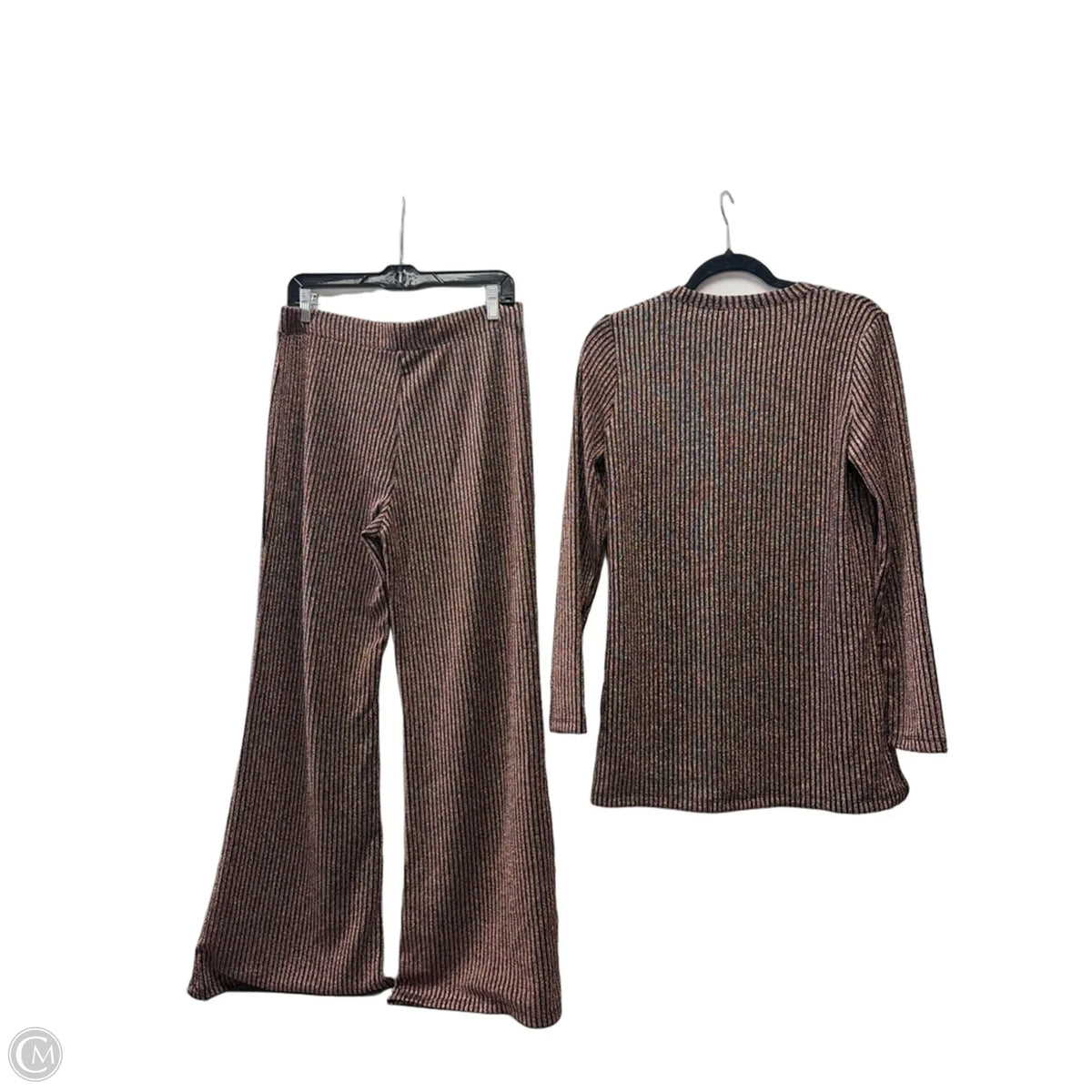 Pants Designer By Johnny Was In Striped Pattern, Size: M