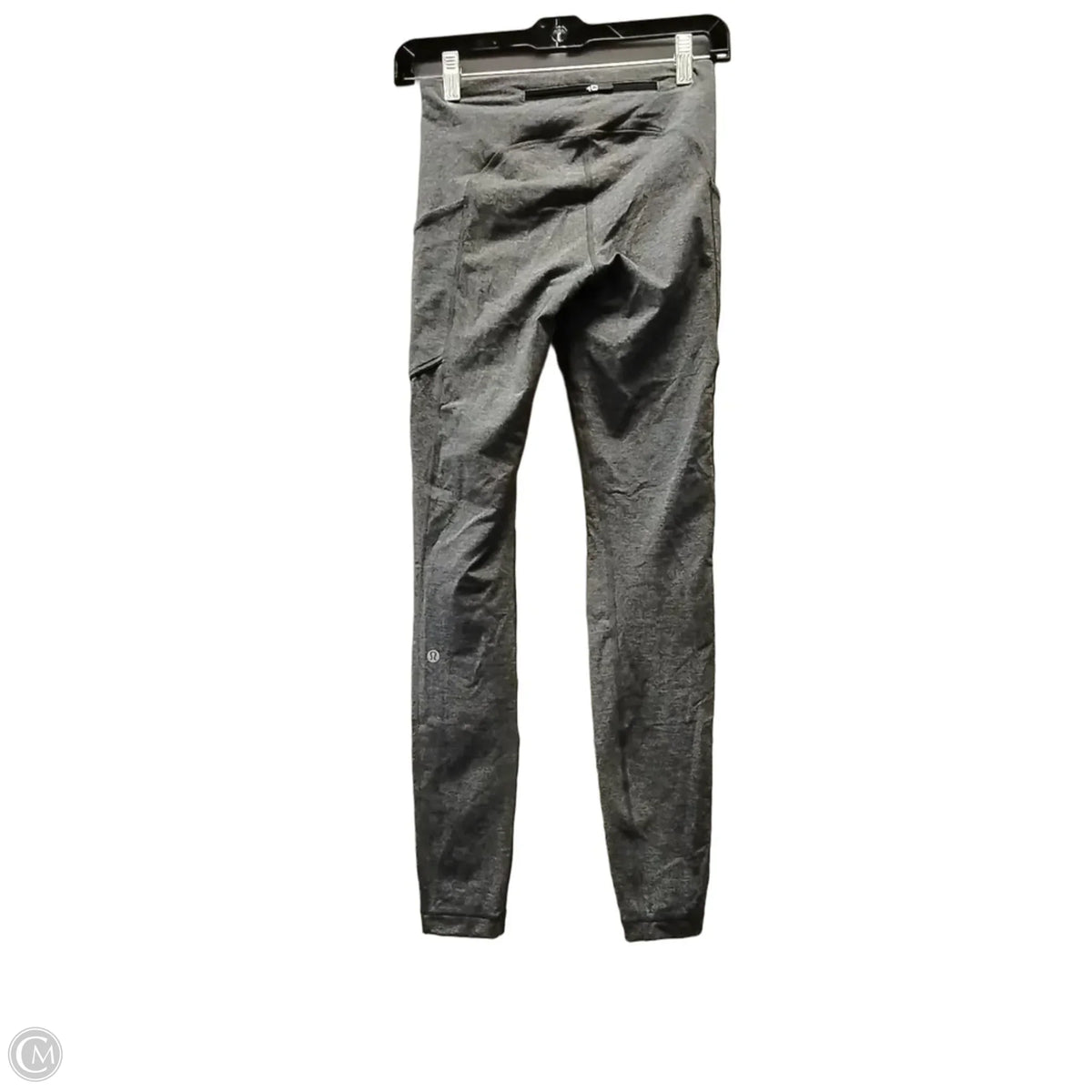 Athletic Leggings By Lululemon In Grey, Size: S