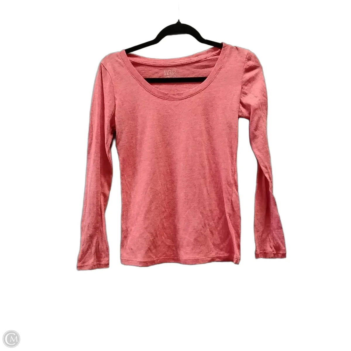 Top Long Sleeve By Clothes Mentor In Red, Size: M
