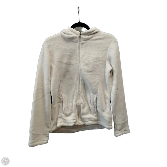 Athletic Sweatshirt Hoodie By Danskin In Beige, Size: S