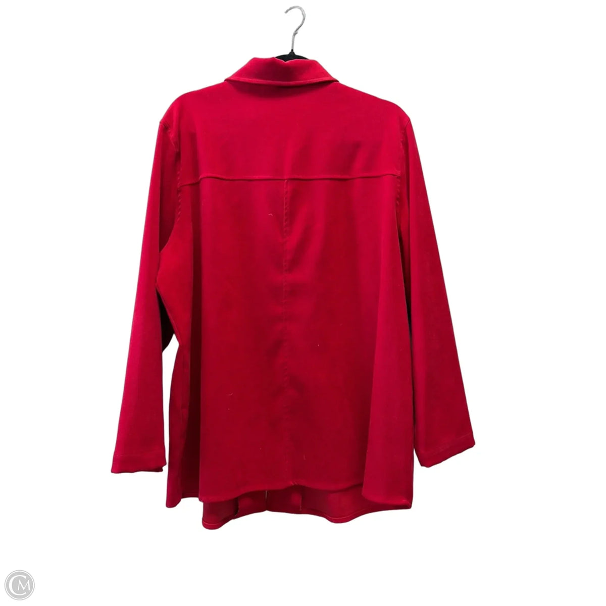 Jacket Other By Casual Corner In Red, Size: Xxl