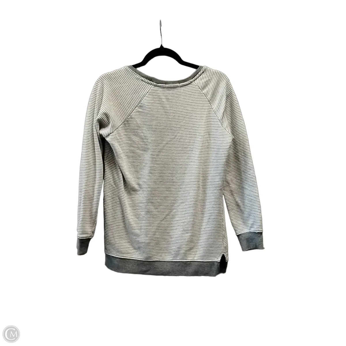 Sweatshirt Crewneck By Maurices In Striped Pattern, Size: M