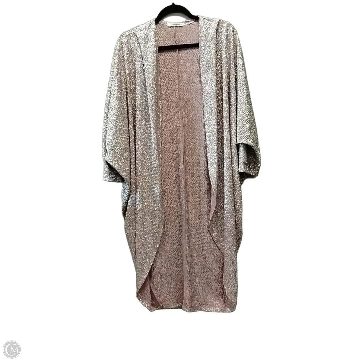 Kimono By Clothes Mentor In Pink, Size: S