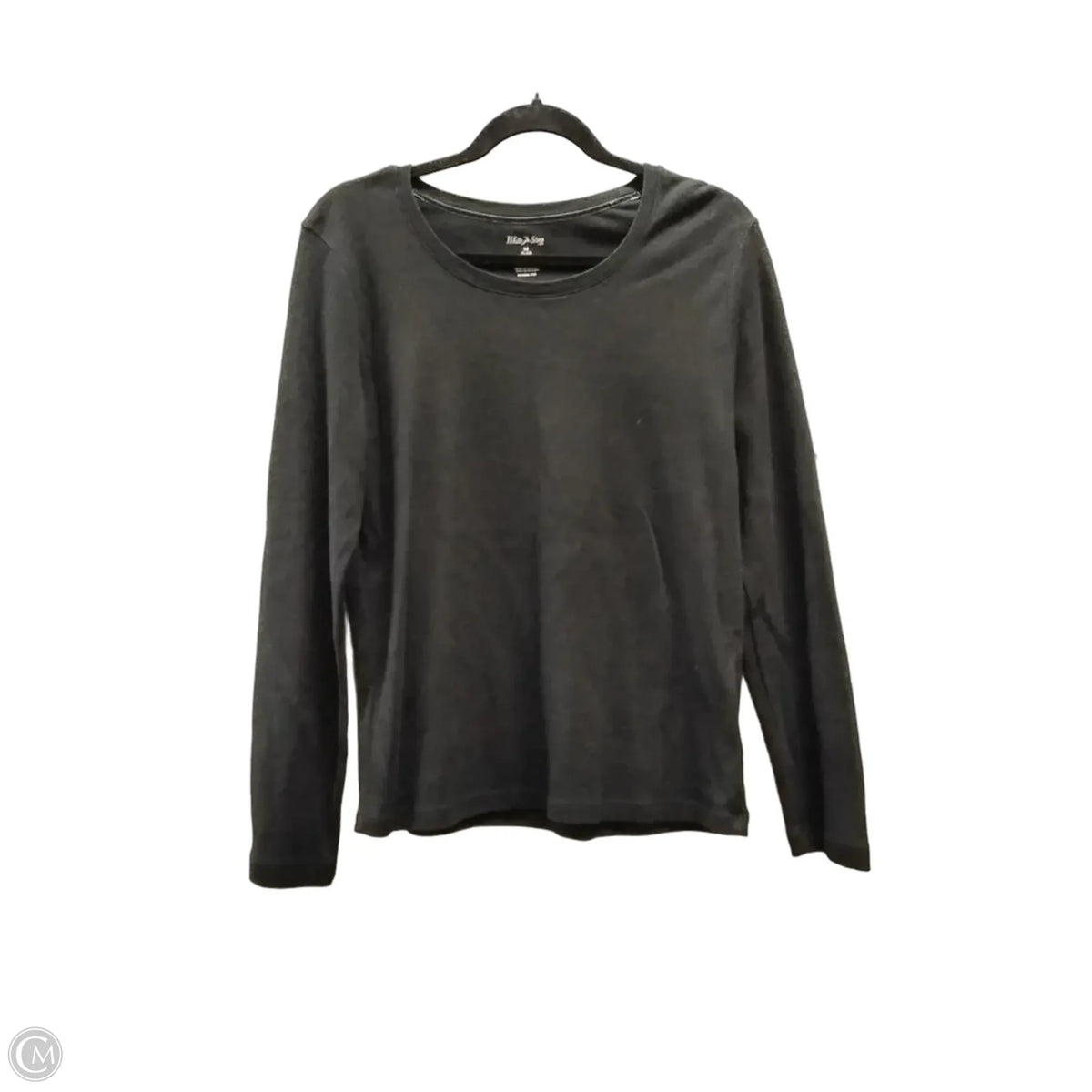 Top Long Sleeve Basic By White Stag In Black, Size: M