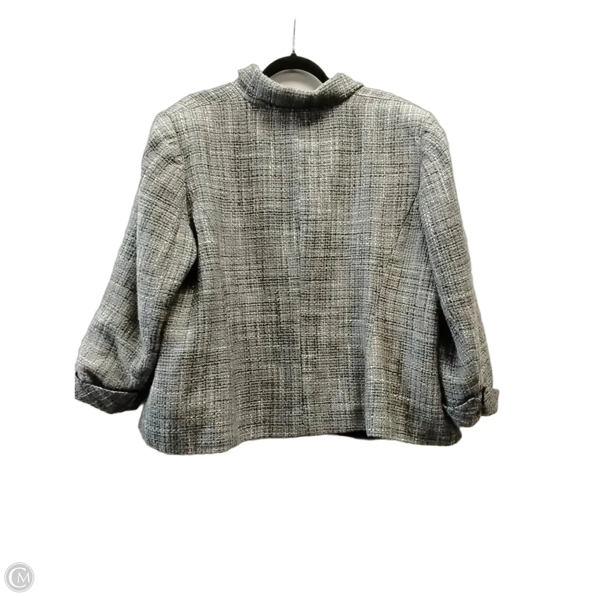 Blazer By Calvin Klein In Grey, Size: 2x
