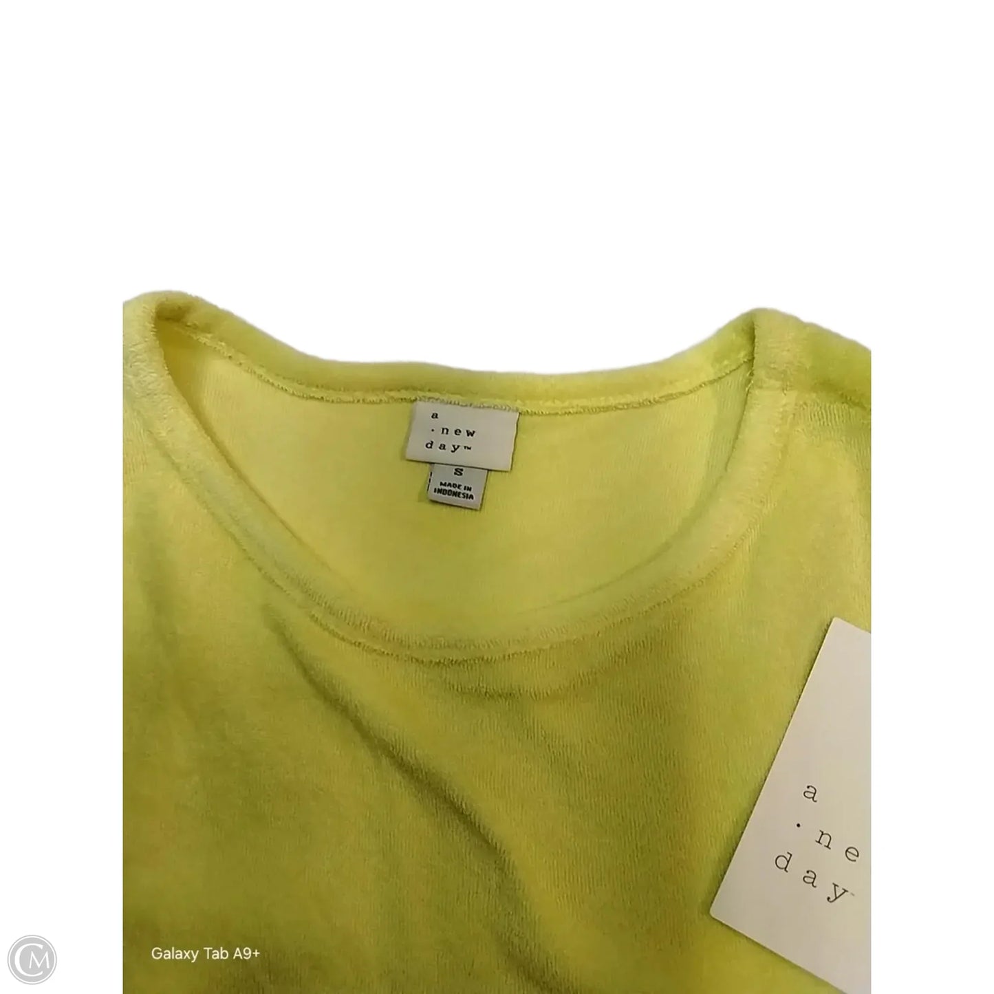 Tank Top By A New Day In Yellow, Size: S