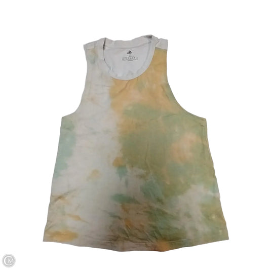 Tank Top By Adidas In Tie Dye Print, Size: S