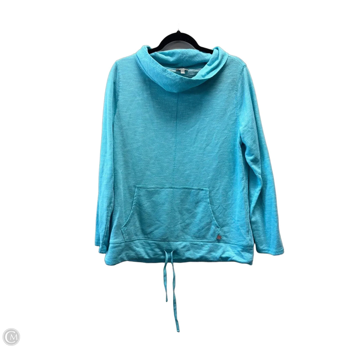 Top Long Sleeve By Talbots In Blue, Size: L