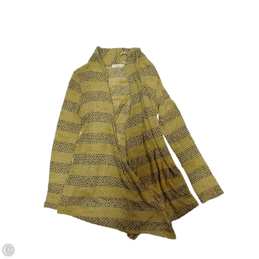 Cardigan By Blu Pepper In Yellow, Size: M