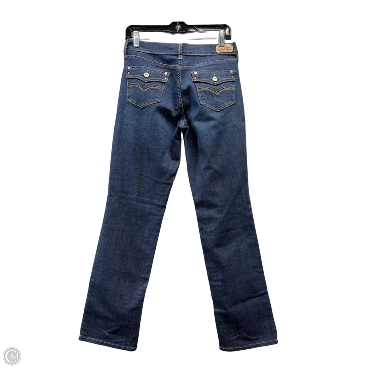 Jeans Straight By Levis In Blue, Size: 4