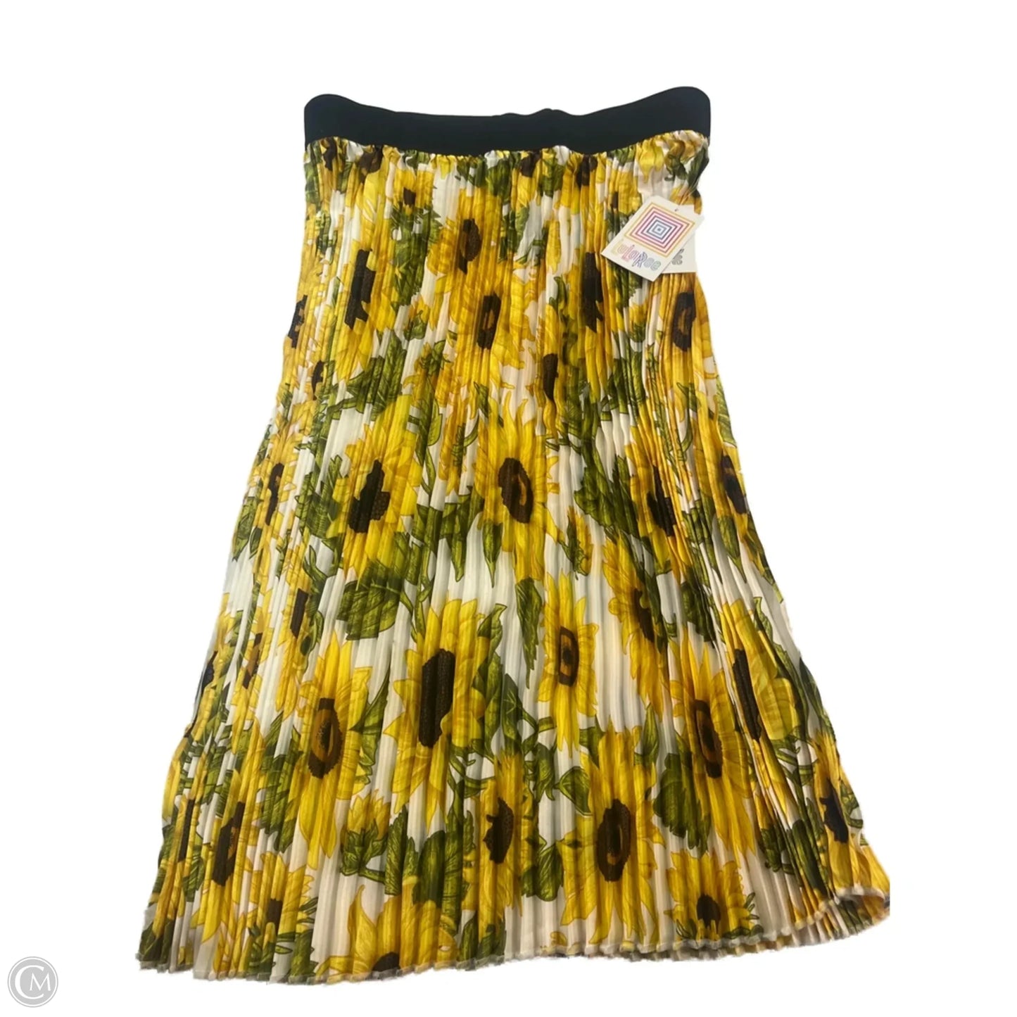 Skirt Maxi By Lularoe In Floral Print, Size: 3x