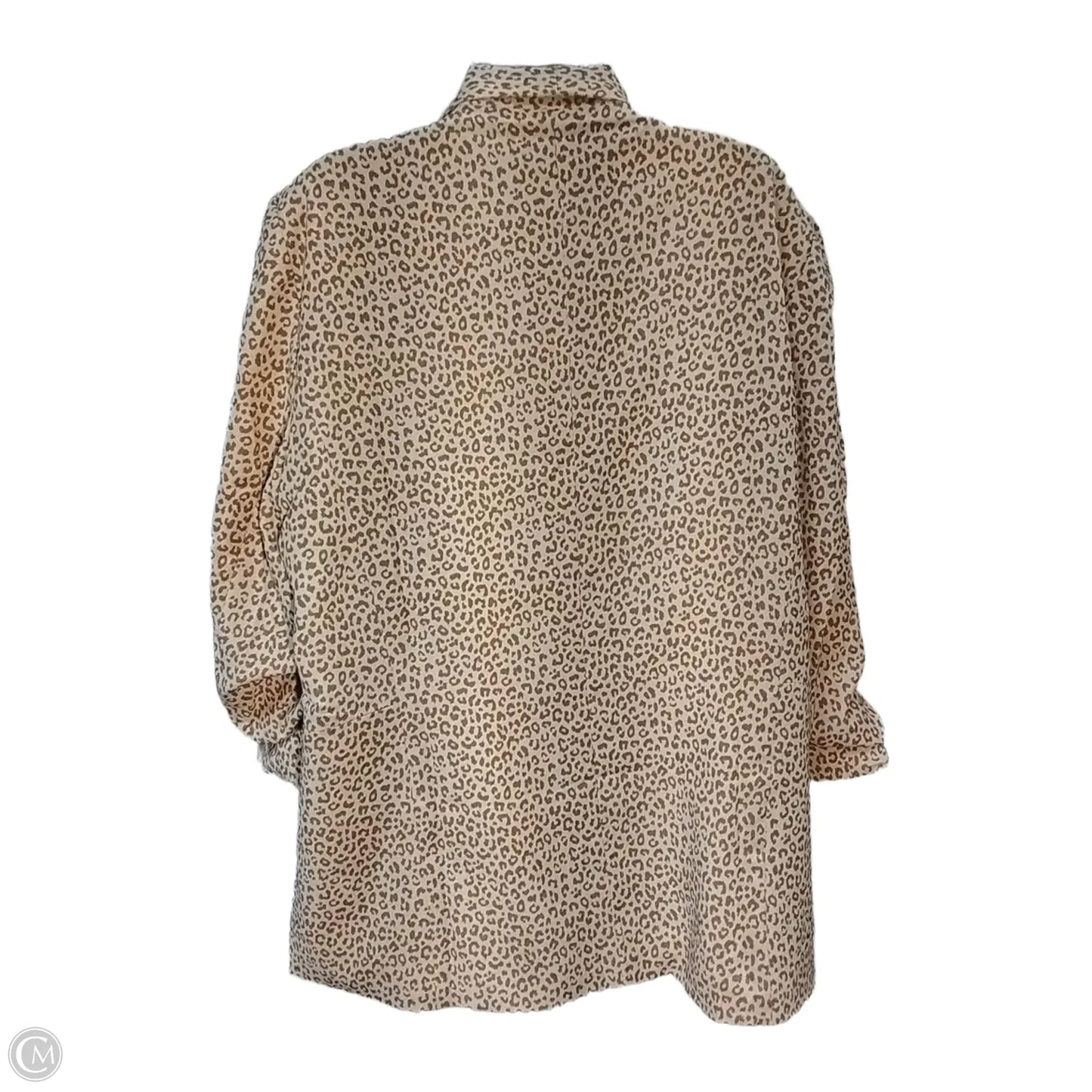 Jacket Other By Oddi In Leopard Print, Size: 3x