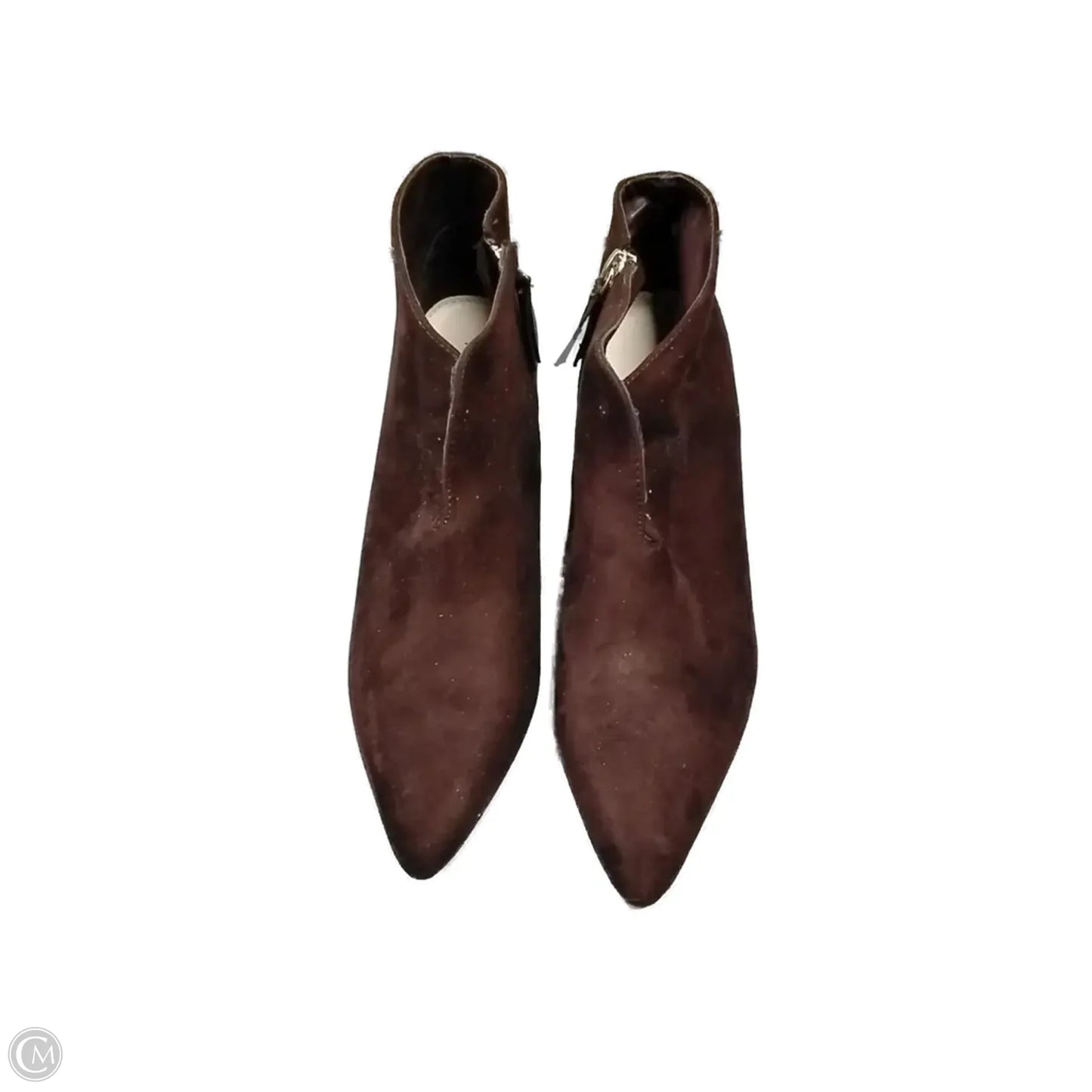 Boots Ankle Heels By Tahari By Arthur Levine In Brown, Size: 8.5