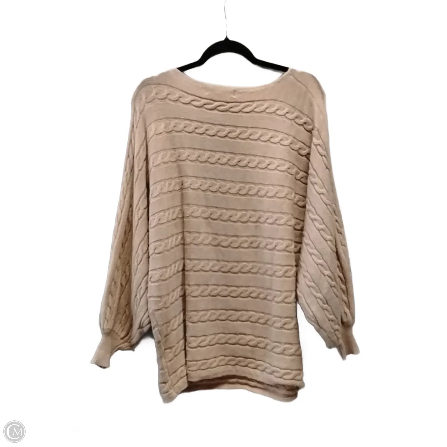 Sweater By Vine & Love In Tan, Size: L