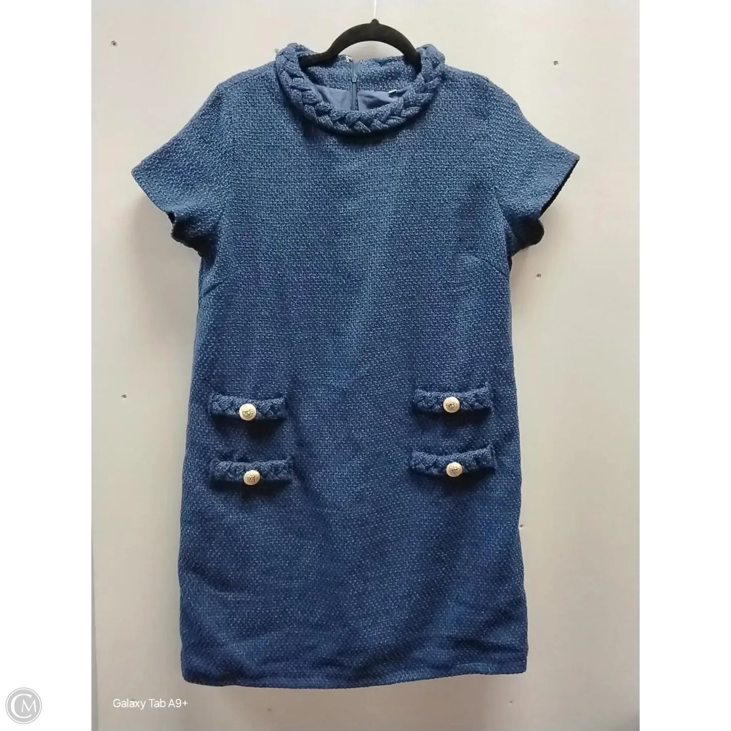 Blouse Long Sleeve By Entro In Multi-colored, Size: L