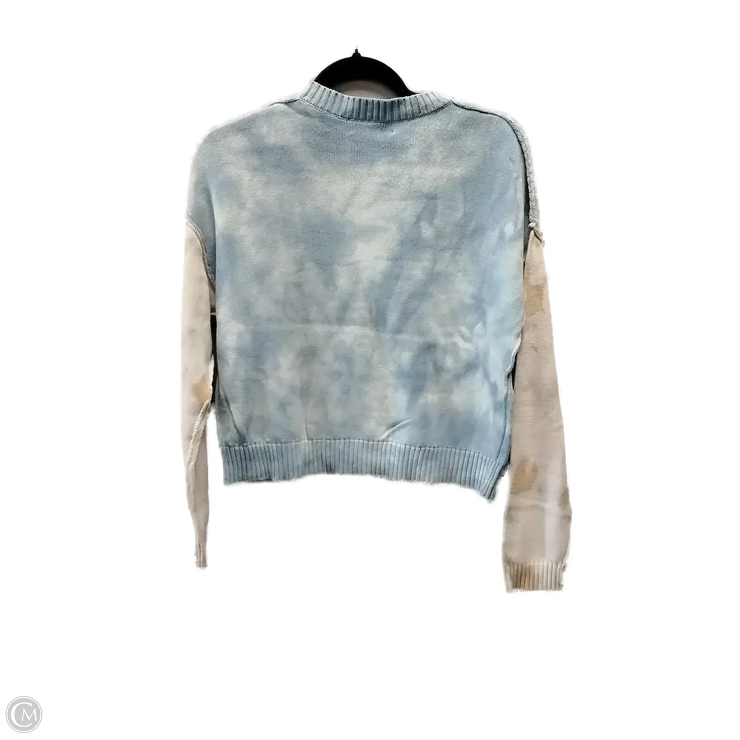 Sweater By Michael Stars In Tie Dye Print, Size: Xs