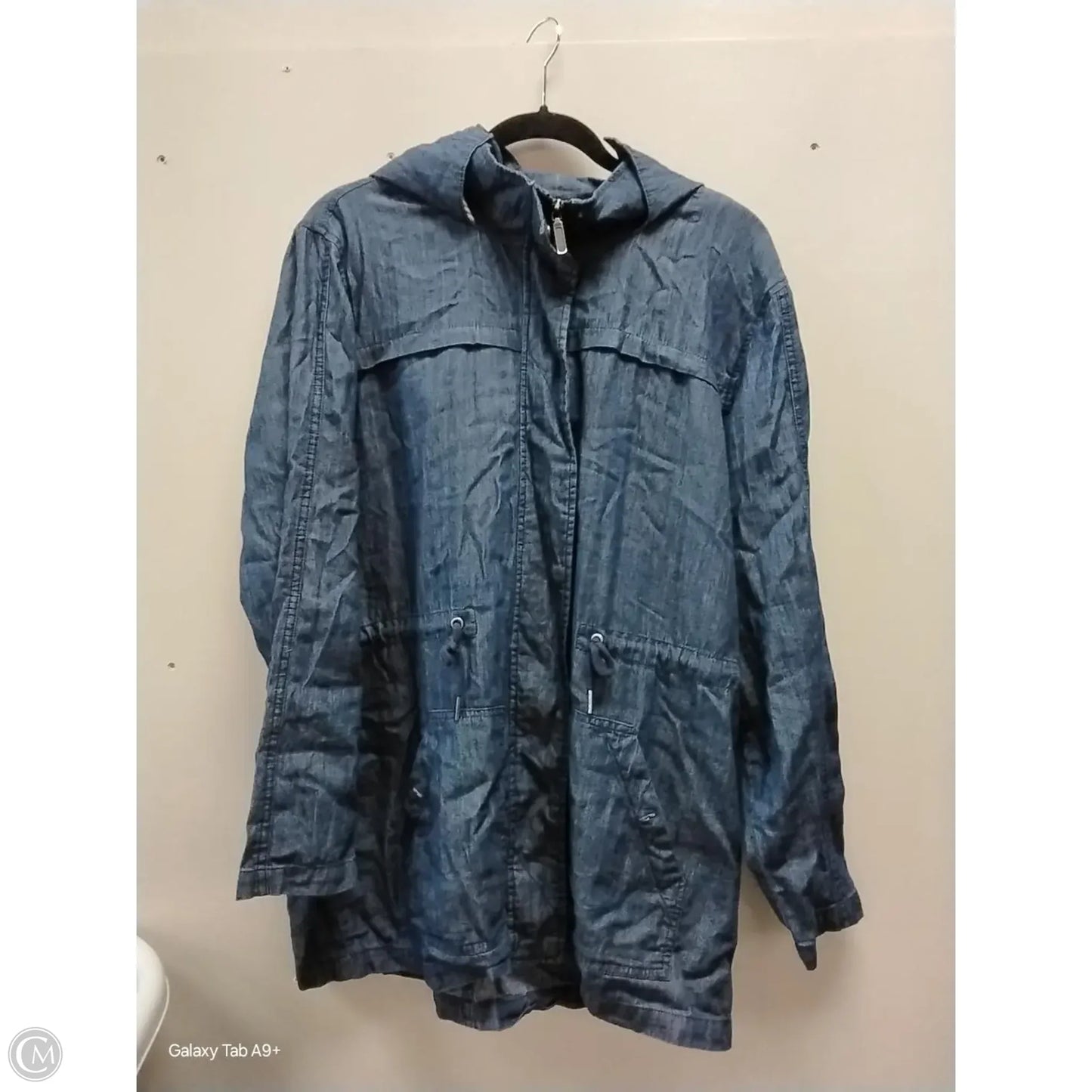 Jacket Denim By Natural Reflections In Blue, Size: Xl