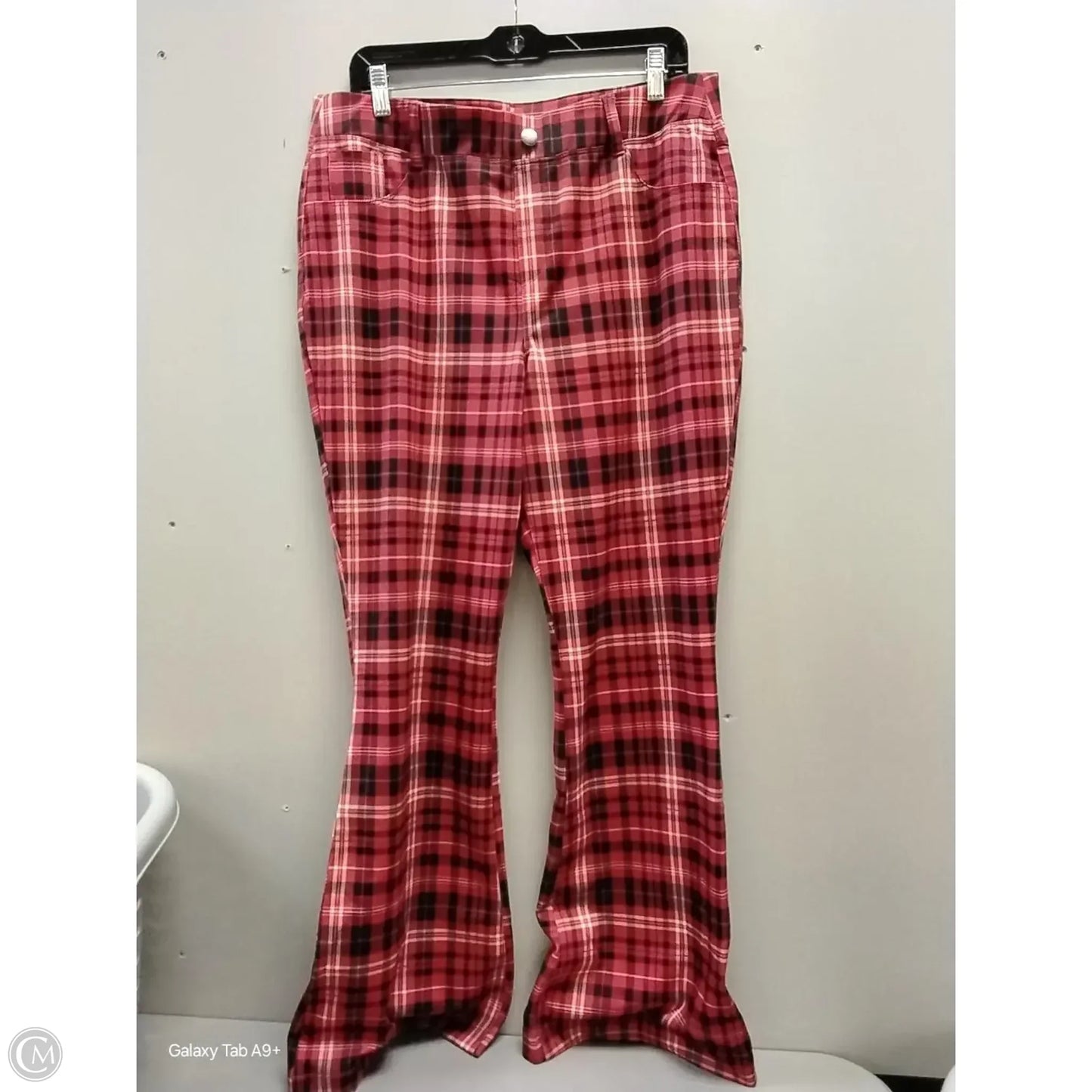 Pants Dress By Cato In Checkered Pattern, Size: Mp